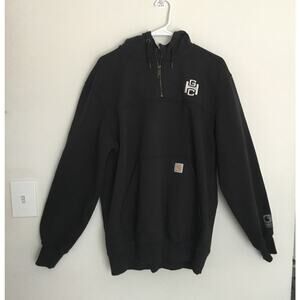 Carhartt Rain Defender Original Fit Heavyweight 1/4 Zip Hoodie Men’s Sz L